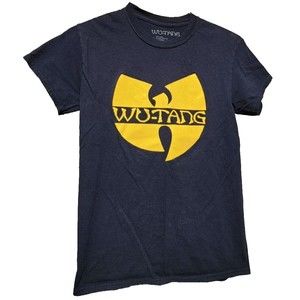 Black Wu-Tang Graphic T-Shirt Size Small Hip-Hop Band